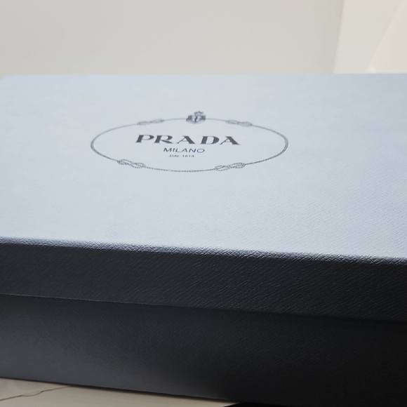 Prada Black Suede T-Strap Heels with Gold Studs W Box, Dustbag, Spare Tips 38.5 - Picture 12 of 12